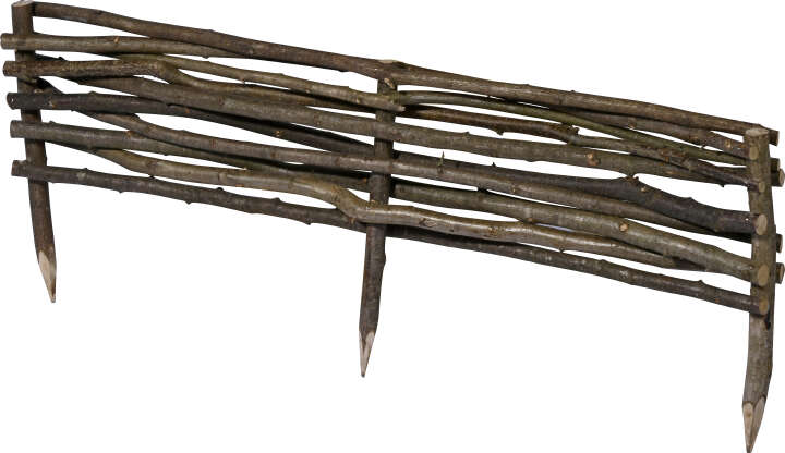 dobar Beeteinfassungen aus Haselnuss